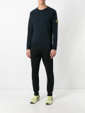 logo patch sweatshirt 