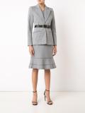 checked blazer