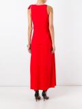 tie fastening maxi dress