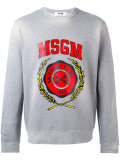 logo print sweatshirt