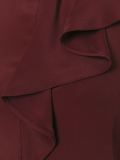 asymmetric ruffle blouse
