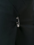short deconstructed pin detail skirt 