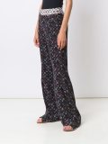 printed flared pants 