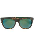 'Large Flat Top Francis Squadra' sunglasses