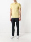 embroidered logo polo shirt 