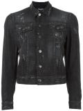 microstudded jean jacket