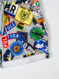 printed jogging shorts 