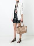'Rockstud'梯形手提包