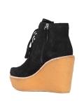 platform lace-up boots
