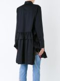 ruffle detail tunic top