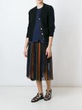 bi-colour cardigan