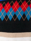 multi print oversized jumper