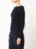 ribbed detail jumper