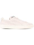 embellished lace-up sneakers