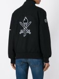 varsity style bomber jacket