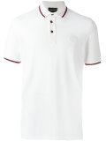 embroidered logo polo shirt 
