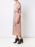 belted shirt dress 