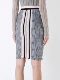 frayed skirt 