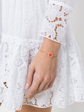 logo disc bracelet
