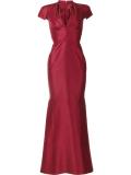 v-neck gown 