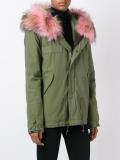 fur collar parka