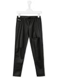 leather effect leggings