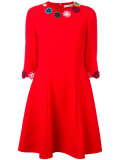 Cooper floral embroidered dress