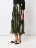pleated maxi skirt 
