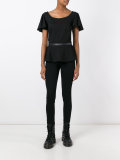 peplum hem T-shirt 