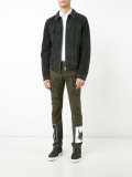 patch print trousers