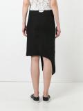 buttoned skirt