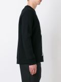 lightning bolt patch sweatshirt