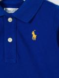 logo embroidered polo shirt