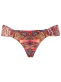 abstract print bikini bottom
