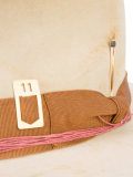 contrast trim hat