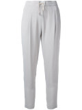 Drawstring track pants