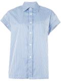striped shortsleeved shirt