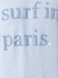 slogan front sweatshirt