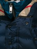 hooded padded coat