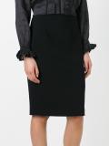 longuette pencil skirt