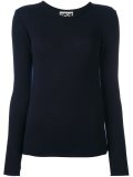 frayed collar jumper
