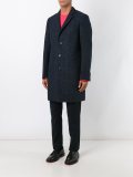 单排扣大衣