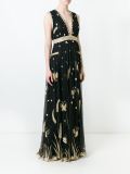 printed gown