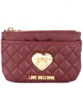 heart plaque purse