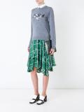 intarsia detail jumper