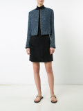 cropped bouclé jacket 