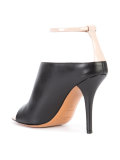ankle strap mules