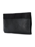 snakeskin effect clutch