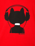 cat print T-shirt 