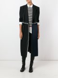 long panelled coat
